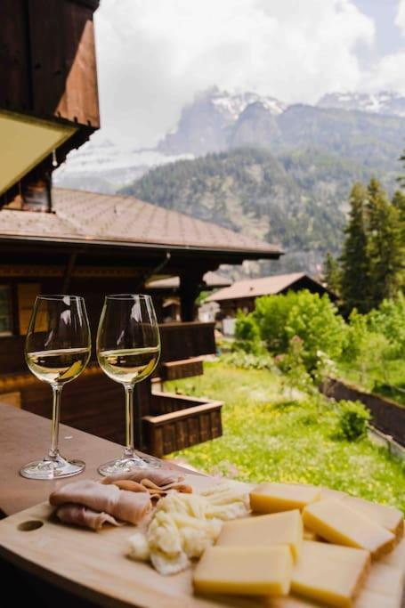 Appartement Peacefull Mountains View à Kandersteg Extérieur photo
