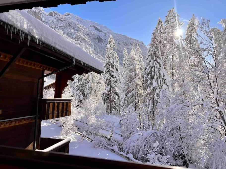 Appartement Peacefull Mountains View à Kandersteg Extérieur photo
